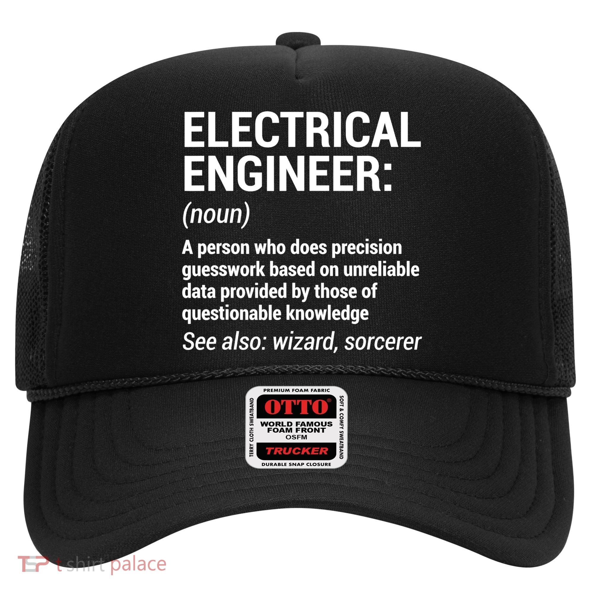 Electrical Engineer Definition Tshirt Funny Engineering Tee Hat