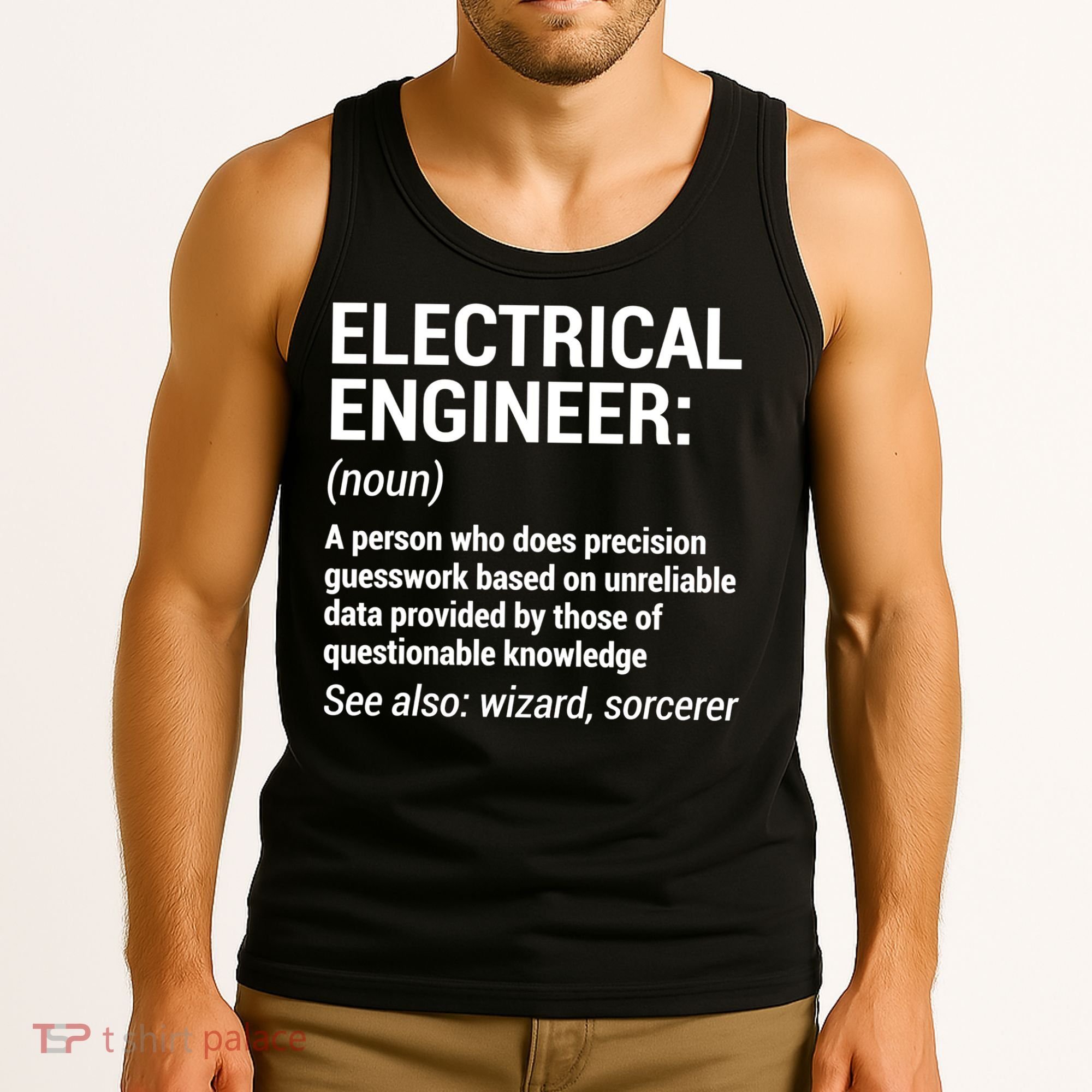 Electrical Engineer Definition Tshirt Funny Engineering Tee Tank Top