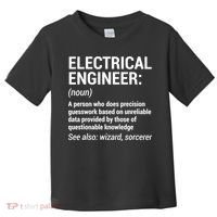 Electrical Engineer Definition Tshirt Funny Engineering Tee Toddler T-Shirt thumb 0