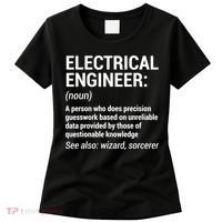 Electrical Engineer Definition Tshirt Funny Engineering Tee Women's T-Shirt thumb 0
