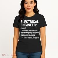 Electrical Engineer Definition Tshirt Funny Engineering Tee Women's T-Shirt thumb 4