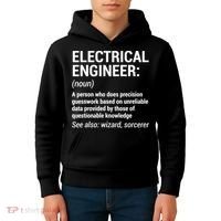 Electrical Engineer Definition Tshirt Funny Engineering Tee Kids Hoodie thumb 4