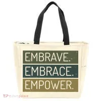 Embrave Embrace Empower Quote Tote Bag thumb 0