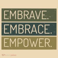 Embrave Embrace Empower Quote Tote Bag thumb 4