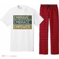 Embrave Embrace Empower Quote Pajama Set thumb 0