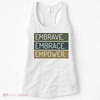 Embrave Embrace Empower Quote Women's Tank Top thumb 0