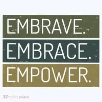 Embrave Embrace Empower Quote Women's T-Shirt thumb 6