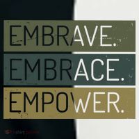 Embrave Embrace Empower Quote Infant Baby Jersey Bodysuit thumb 2