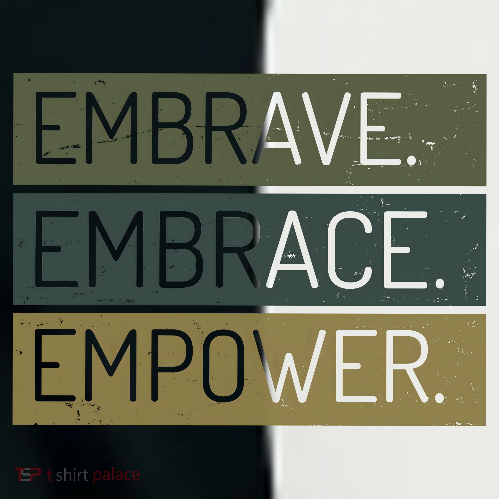Embrave Embrace Empower Quote Infant Baby Jersey Bodysuit