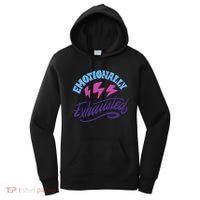 Emotionally Exhausted Women's Hoodie thumb 0