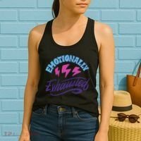Emotionally Exhausted Women's Tank Top thumb 2