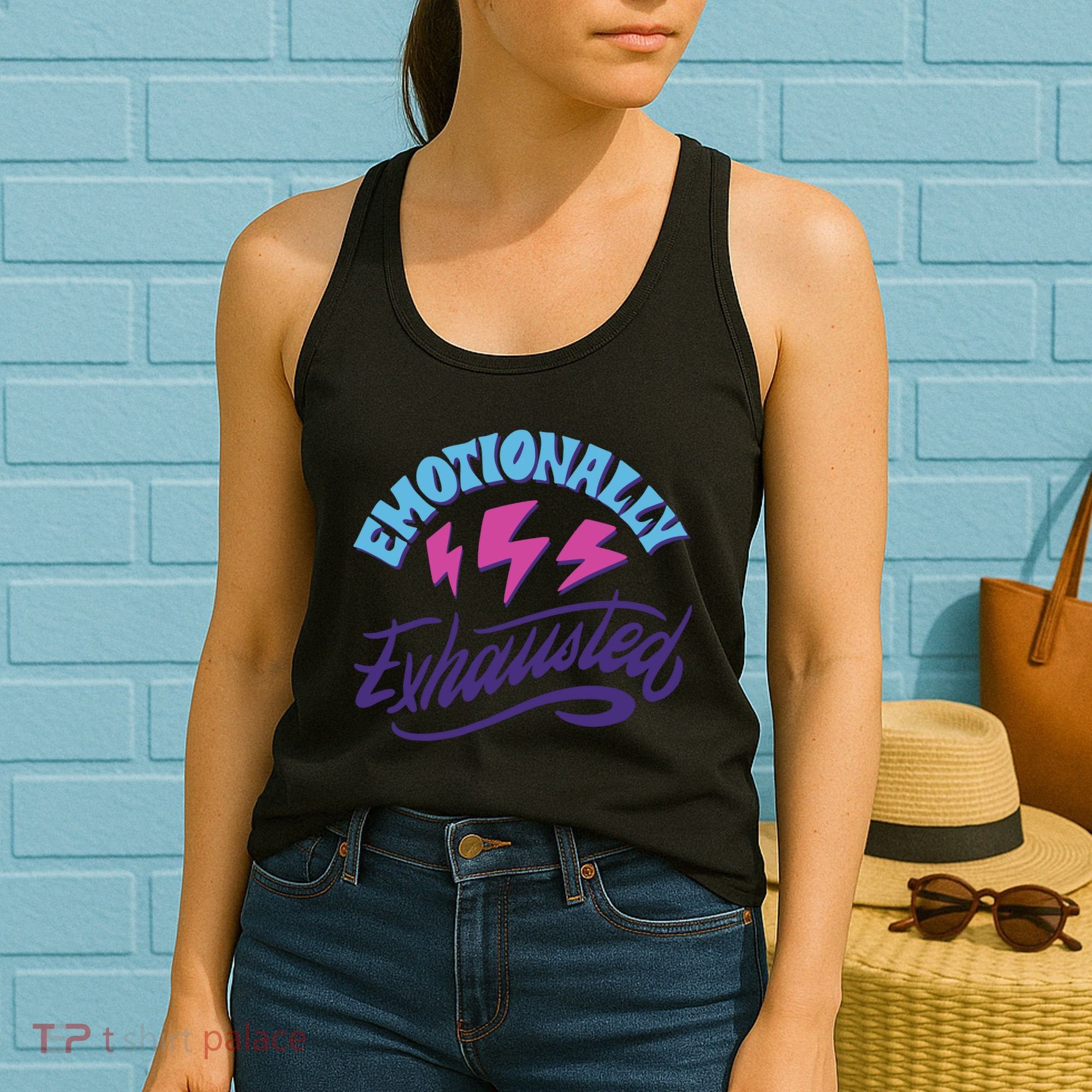 Emotionally Exhausted Women's Tank Top