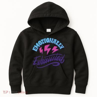 Emotionally Exhausted Kids Hoodie