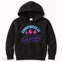 Emotionally Exhausted Kids Hoodie thumb 0