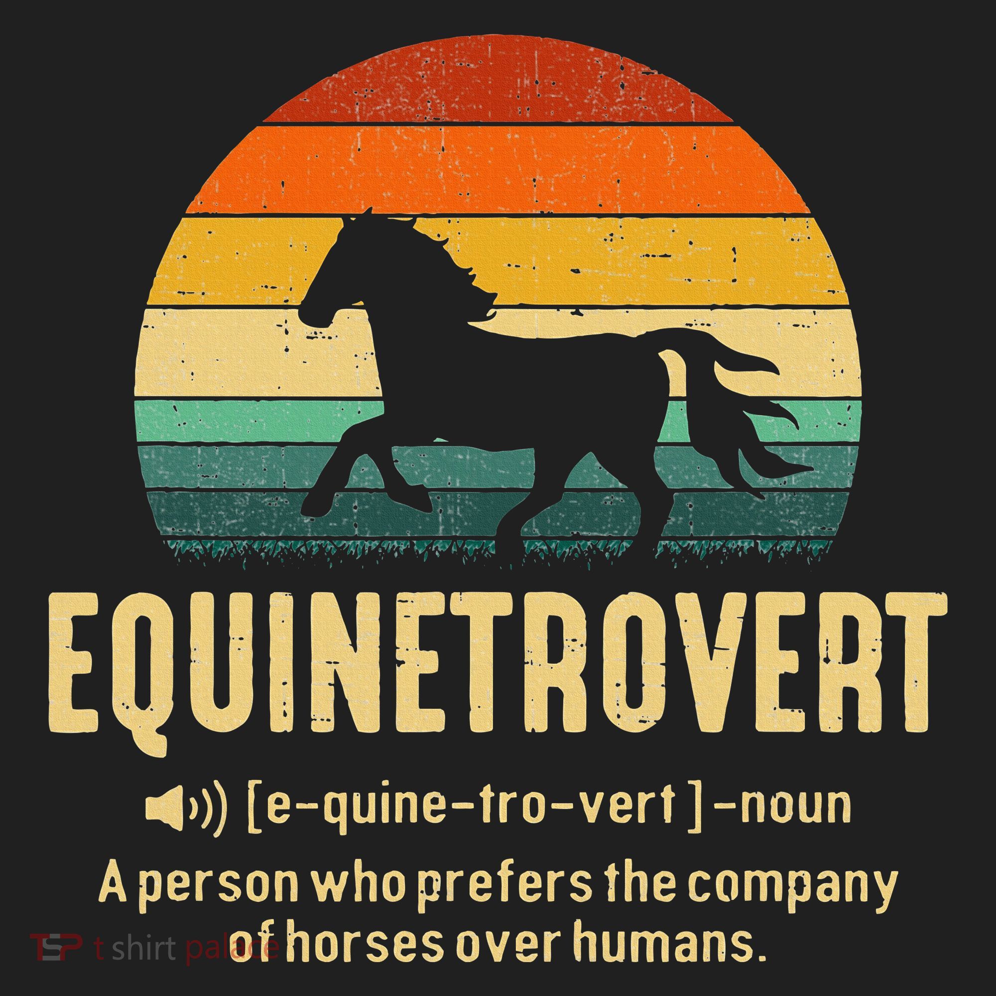 Equinetrovert Equestrian Equine Introvert Beanie