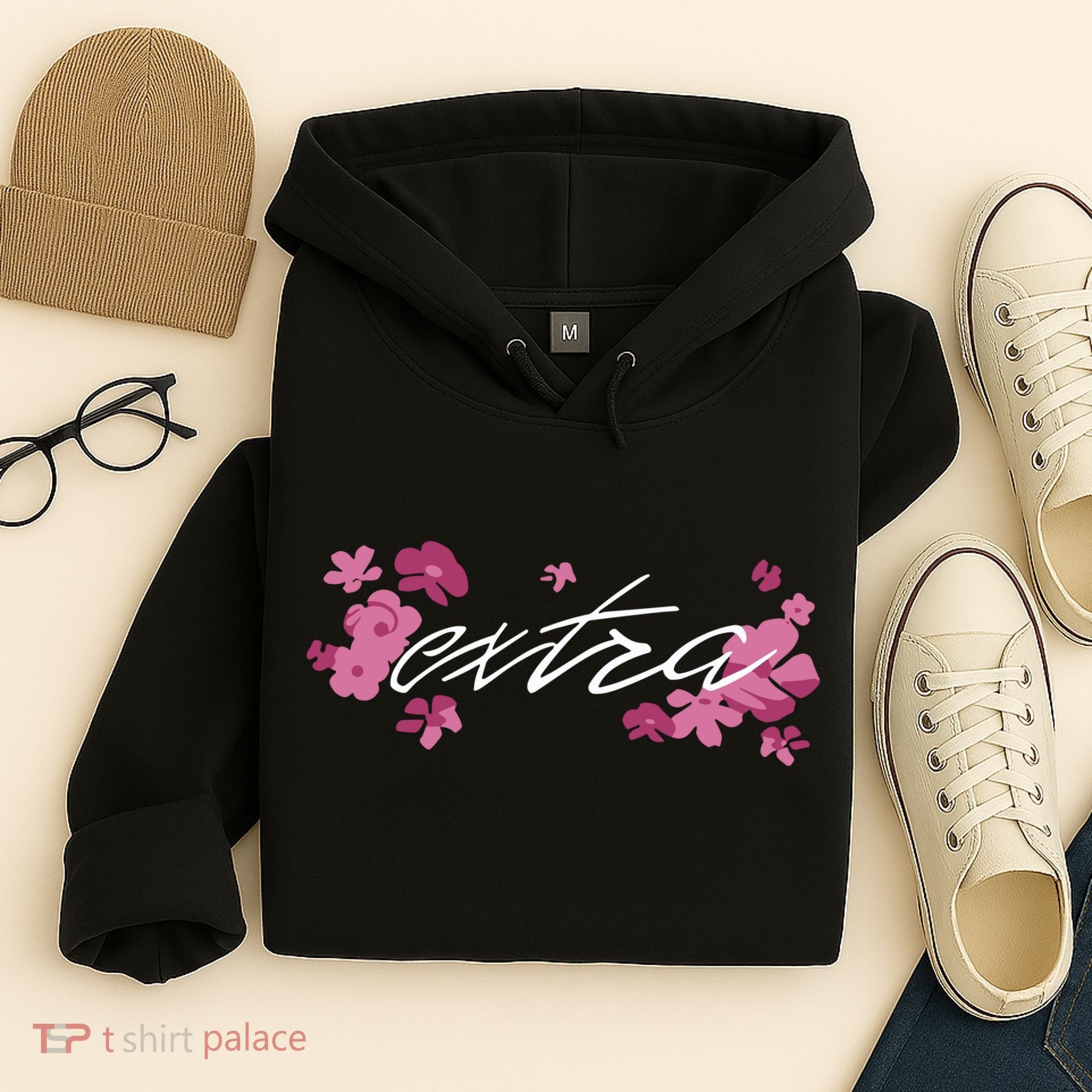 Extra Emily Extra Floral Hoodie