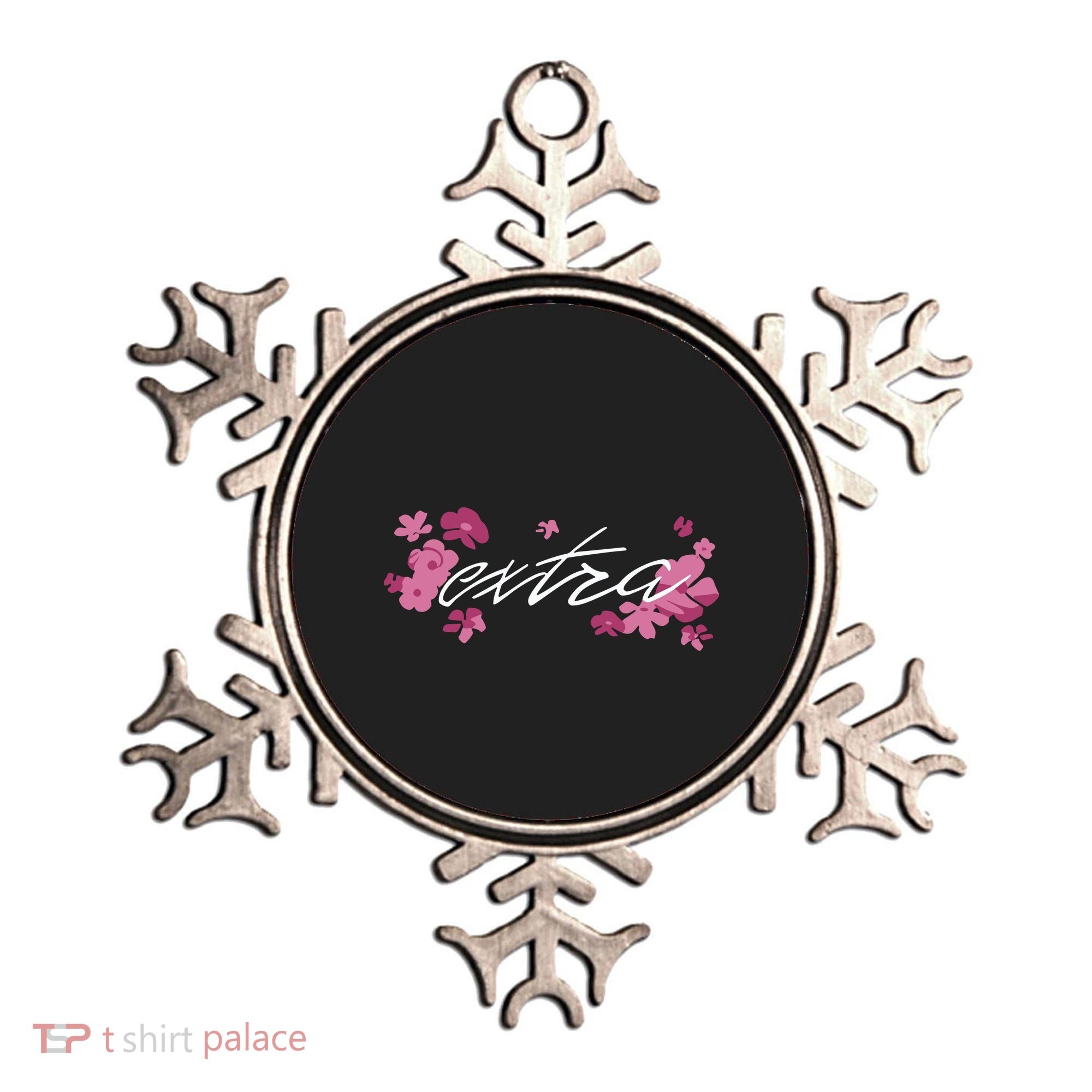 Extra Emily Extra Floral Ornament