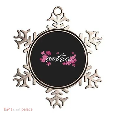 Extra Emily Extra Floral Ornament