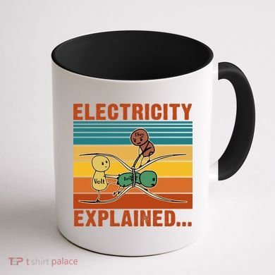 Electricity Explained Coffee Mug back