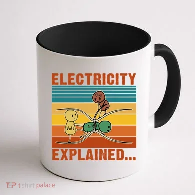 Electricity Explained Coffee Mug back