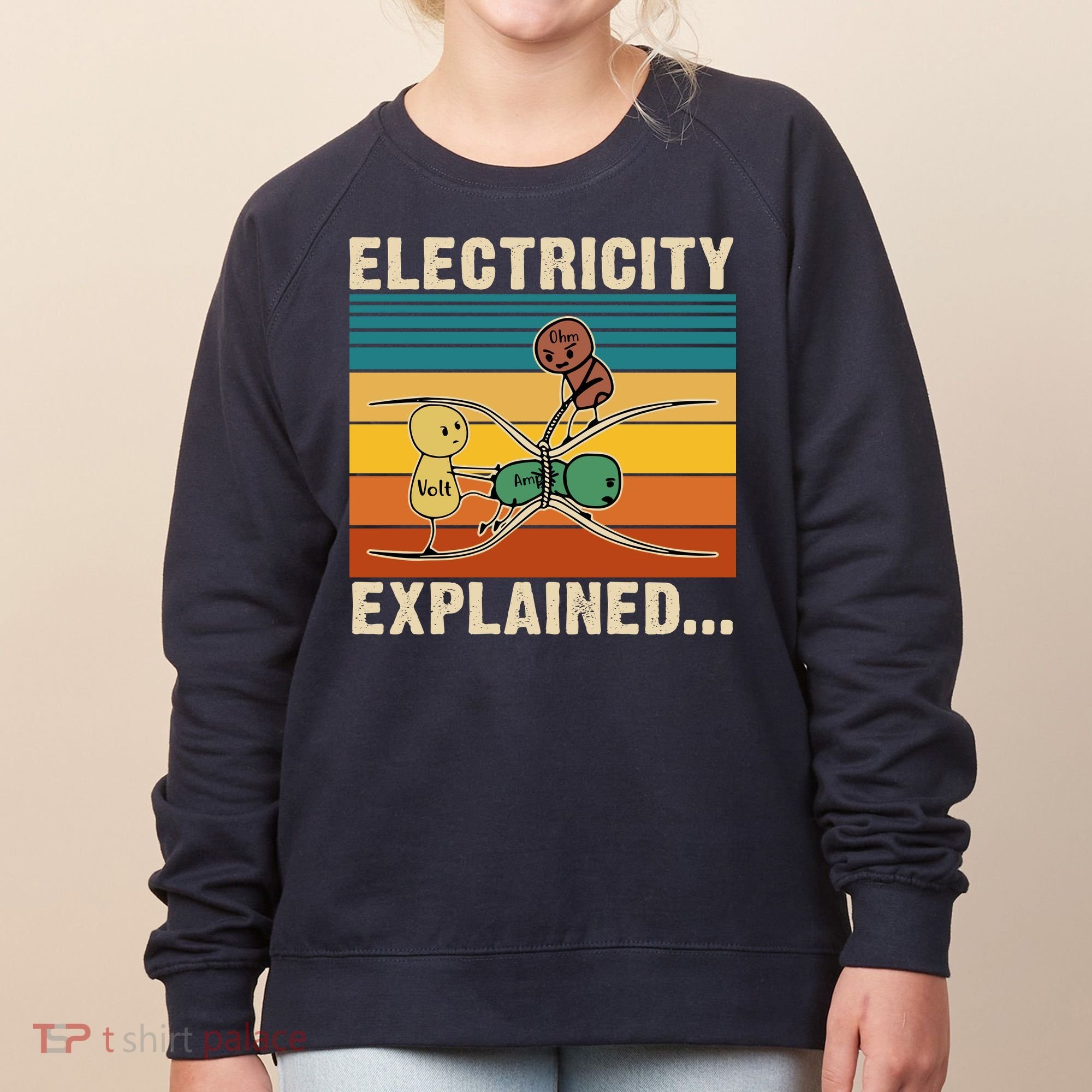 Electricity Explained Women's Sweatshirt