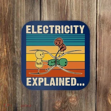 Electricity Explained Coaster