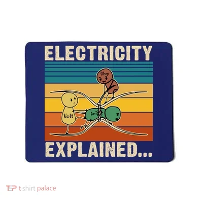 Electricity Explained Mousepad