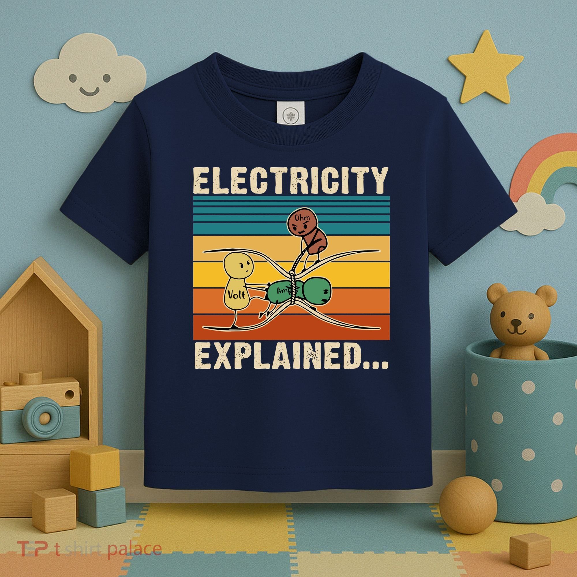 Electricity Explained Toddler T-Shirt