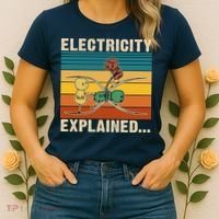 Electricity Explained Women's T-Shirt thumb 2