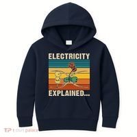 Electricity Explained Kids Hoodie thumb 0
