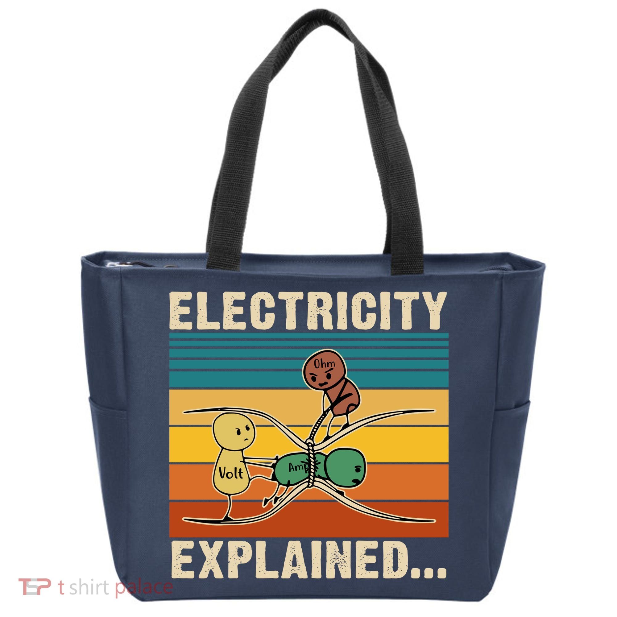 Electricity Explained Tote Bag