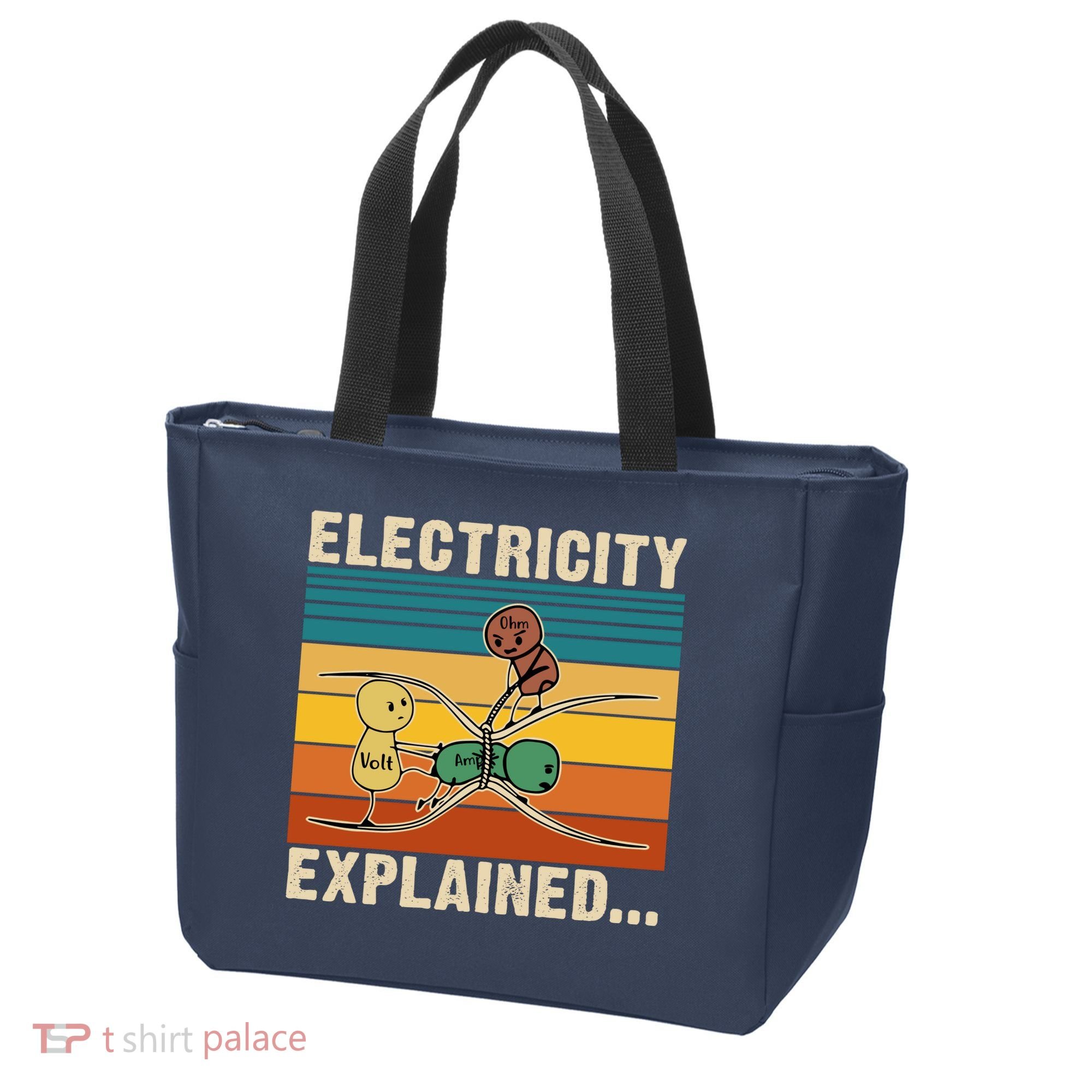 Electricity Explained Tote Bag