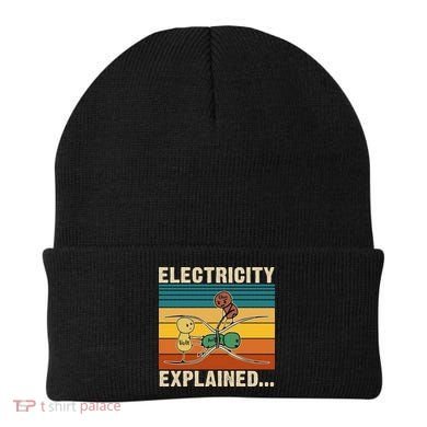 Electricity Explained Funny Gift Beanie