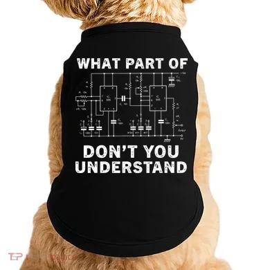 Electrical Engineer Funny Engineering Sarcasm Doggie Tank