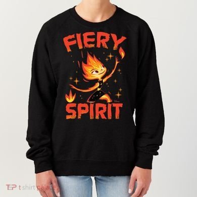 Elemental Ember Fiery Spirit Women's Sweatshirt