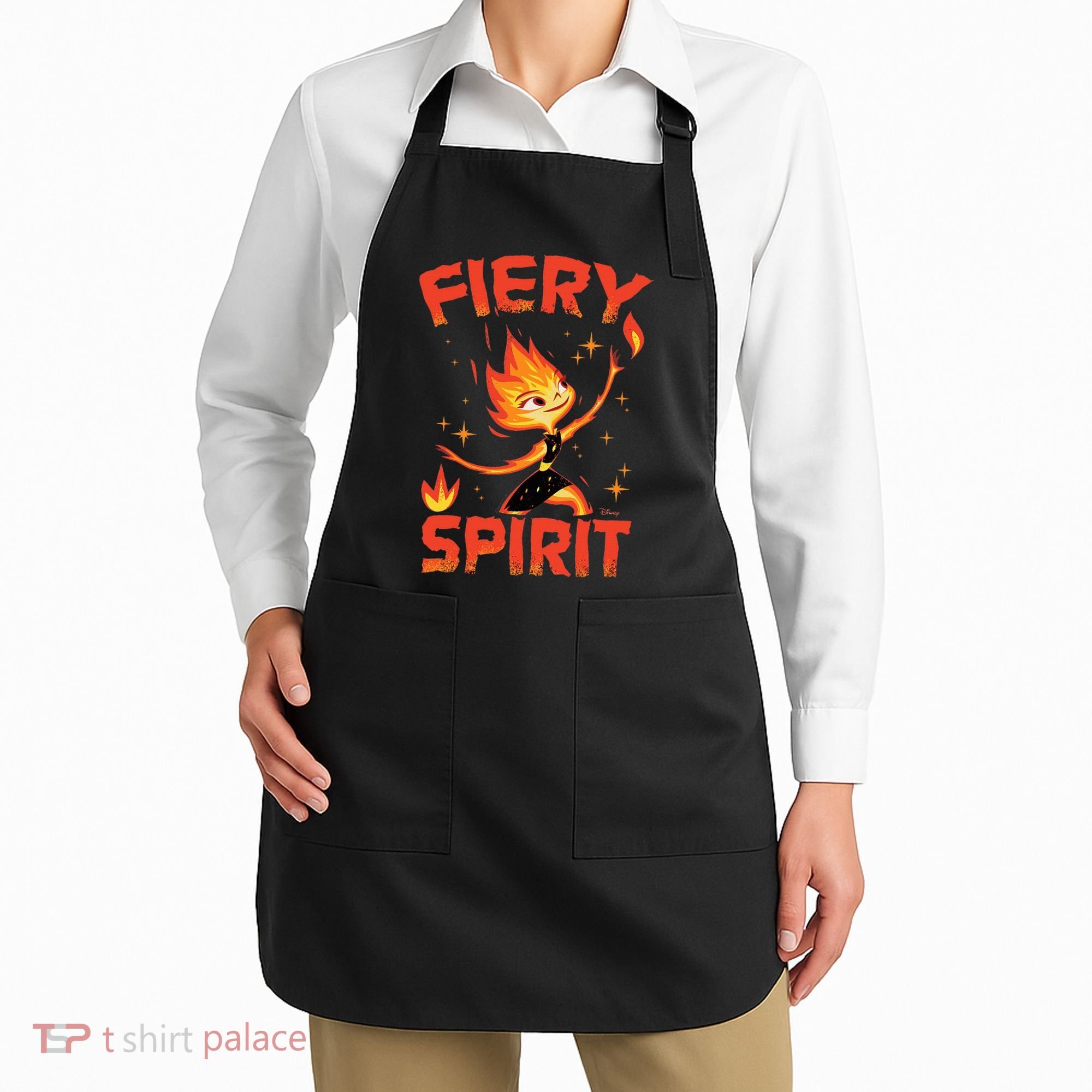 Elemental Ember Fiery Spirit Apron