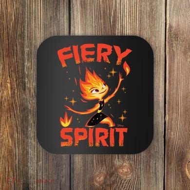 Elemental Ember Fiery Spirit Coaster