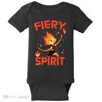 Elemental Ember Fiery Spirit Baby Bodysuit thumb 0