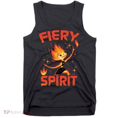 Elemental Ember Fiery Spirit Tank Top