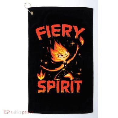 Elemental Ember Fiery Spirit Golf Towel
