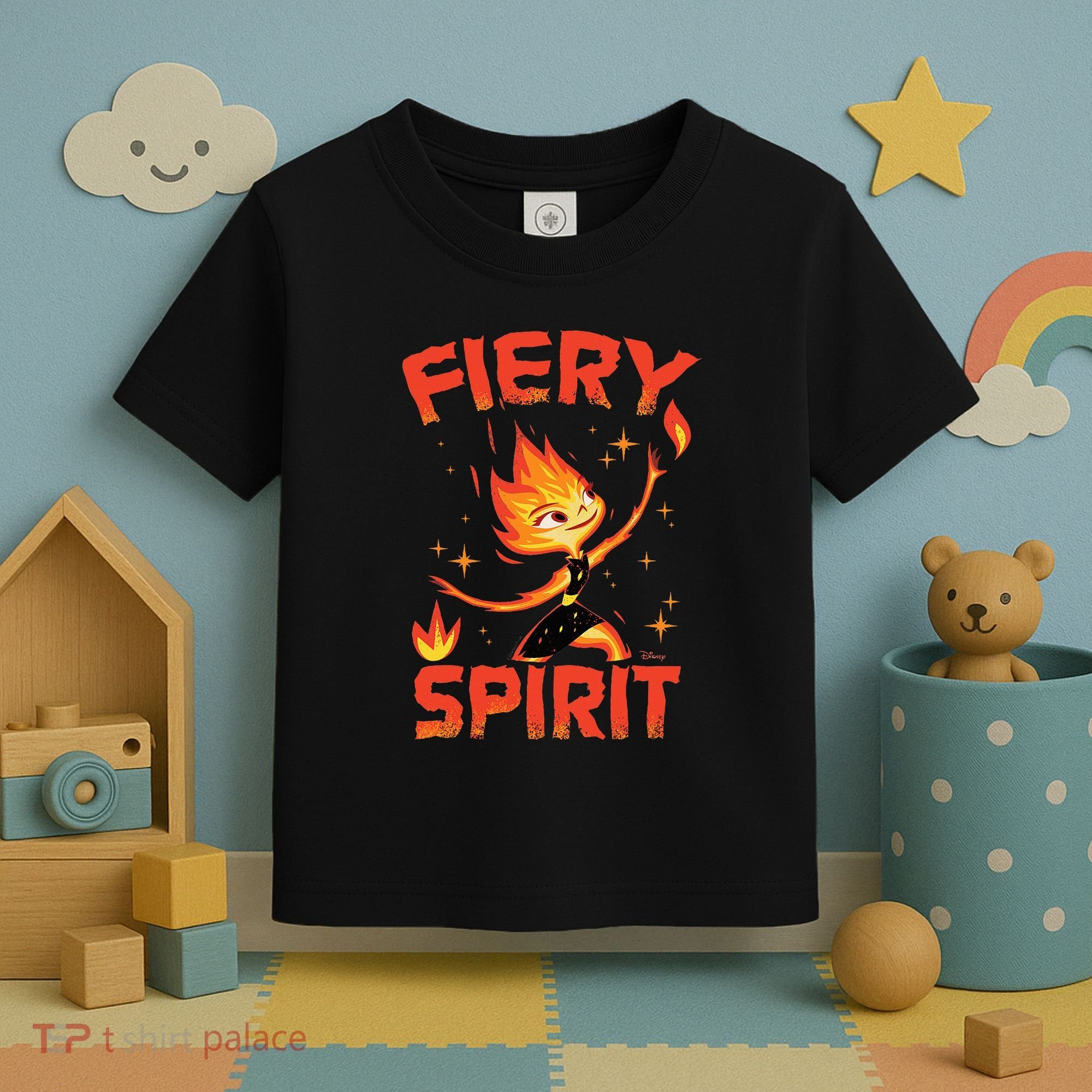 Elemental Ember Fiery Spirit Toddler T-Shirt