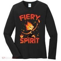 Elemental Ember Fiery Spirit Women's Long Sleeve Shirt thumb 0
