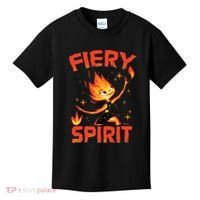 Elemental Ember Fiery Spirit Kids T-Shirt thumb 0