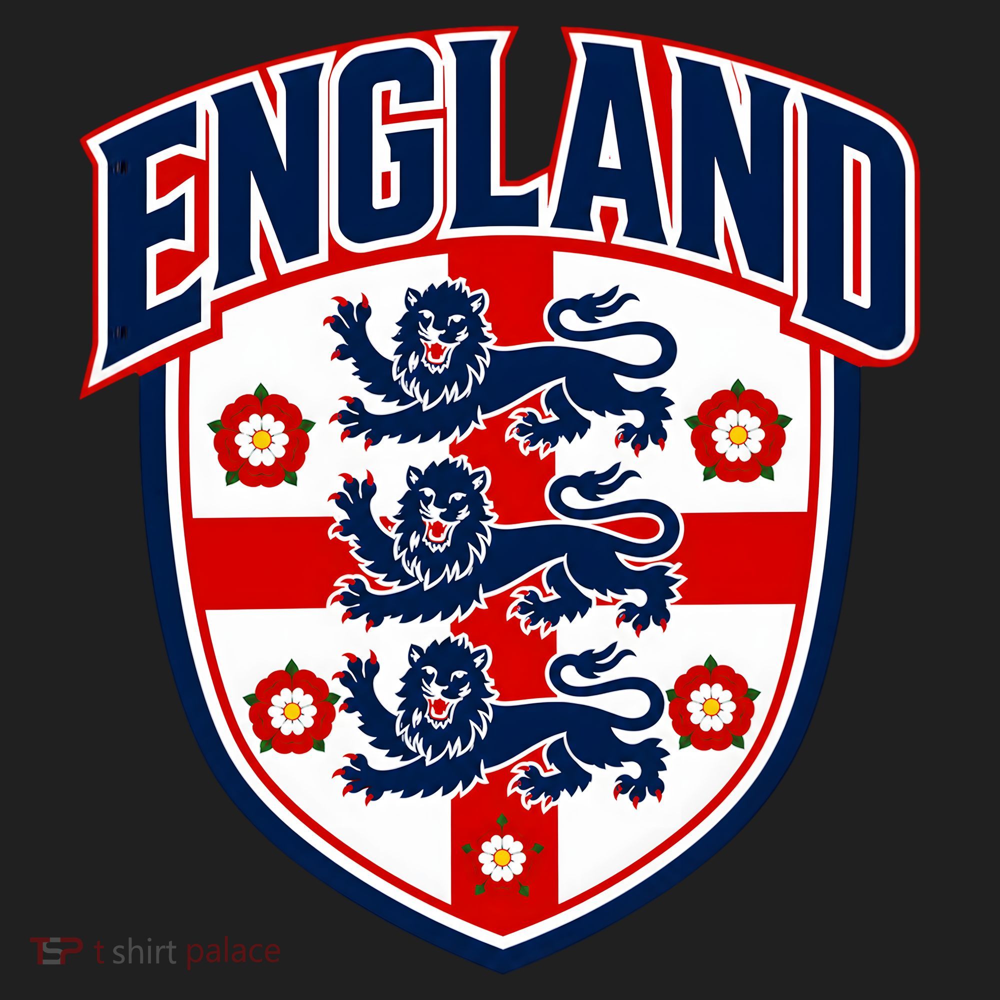 England English Flag Crest Soccer Fan Women's Sweatshirt