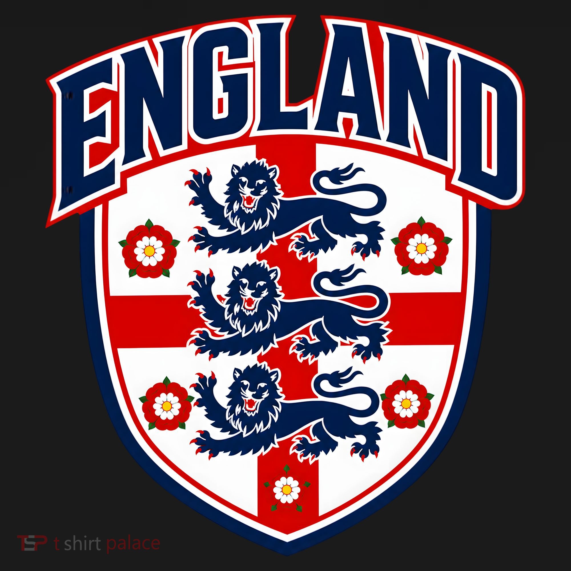 England English Flag Crest Soccer Fan Toddler Hoodie