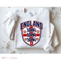 England English Flag Crest Soccer Fan Sweatshirt thumb 2