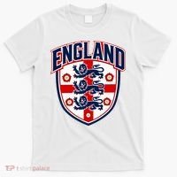 England English Flag Crest Soccer Fan T-Shirt thumb 0