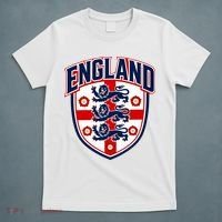 England English Flag Crest Soccer Fan T-Shirt thumb 5