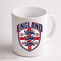 England English Flag Crest Soccer Fan Coffee Mug thumb 1