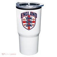 England English Flag Crest Soccer Fan Tumbler thumb 0